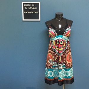 Silk Printed Dress